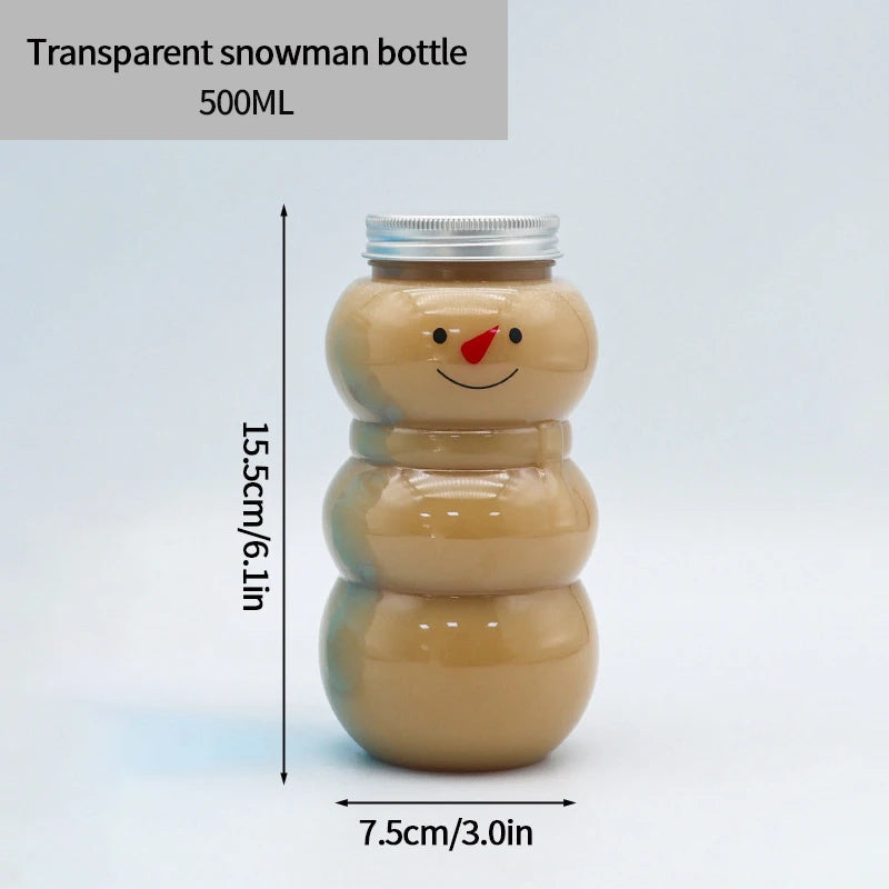 Sam Snowman Character Bottle